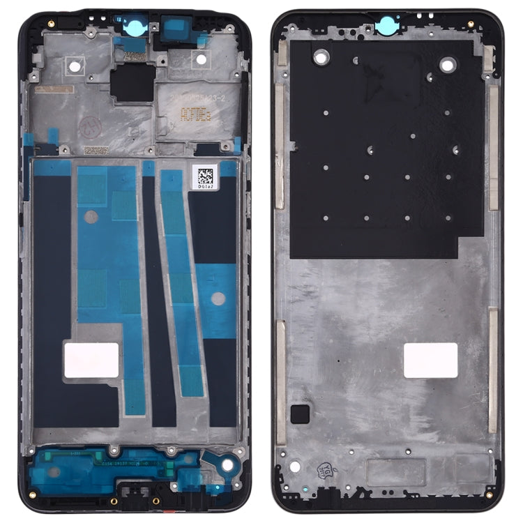 For OPPO A9 / F11 Front Housing LCD Frame Bezel Plate (Black) - Frame Bezel Plate by PMC TechLife | Online Shopping South Africa | PMC TechLife