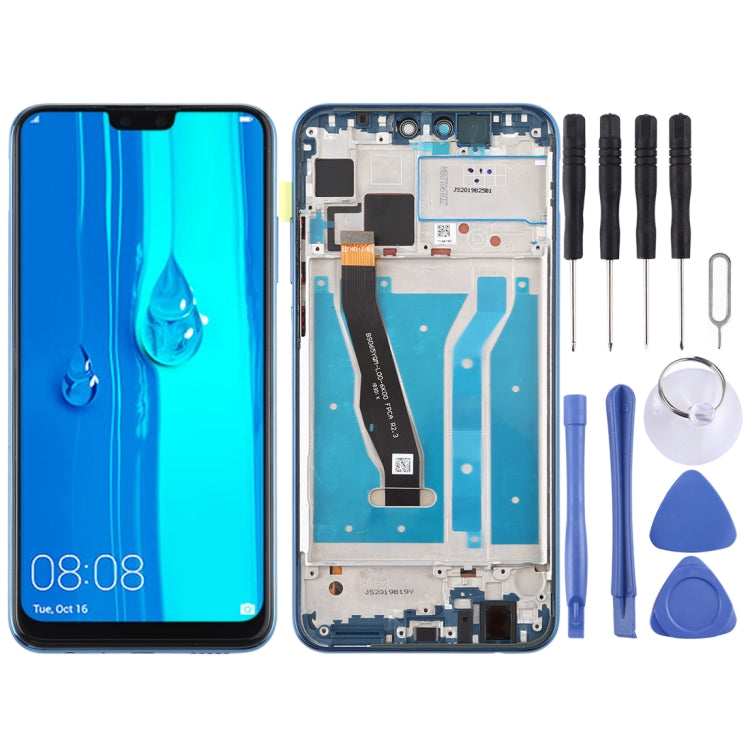 OEM LCD Screen for Huawei Enjoy 9 Plus Digitizer Full Assembly with Frame (Blue) - free shipping - PMC TechLife - Order now!