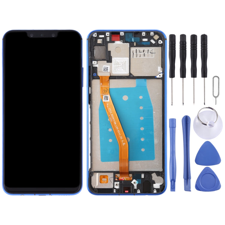 OEM LCD Screen for Huawei Nova 3i Digitizer Full Assembly with Frame (Blue) - free shipping - PMC TechLife - Order now!