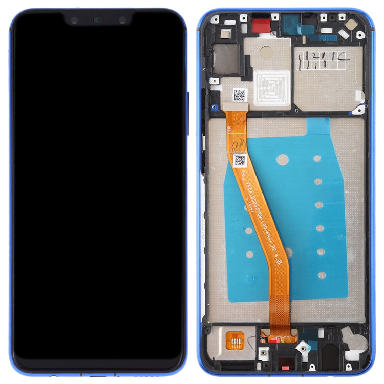 OEM LCD Screen for Huawei Nova 3i Digitizer Full Assembly with Frame (Blue) - free shipping - PMC TechLife - Order now!