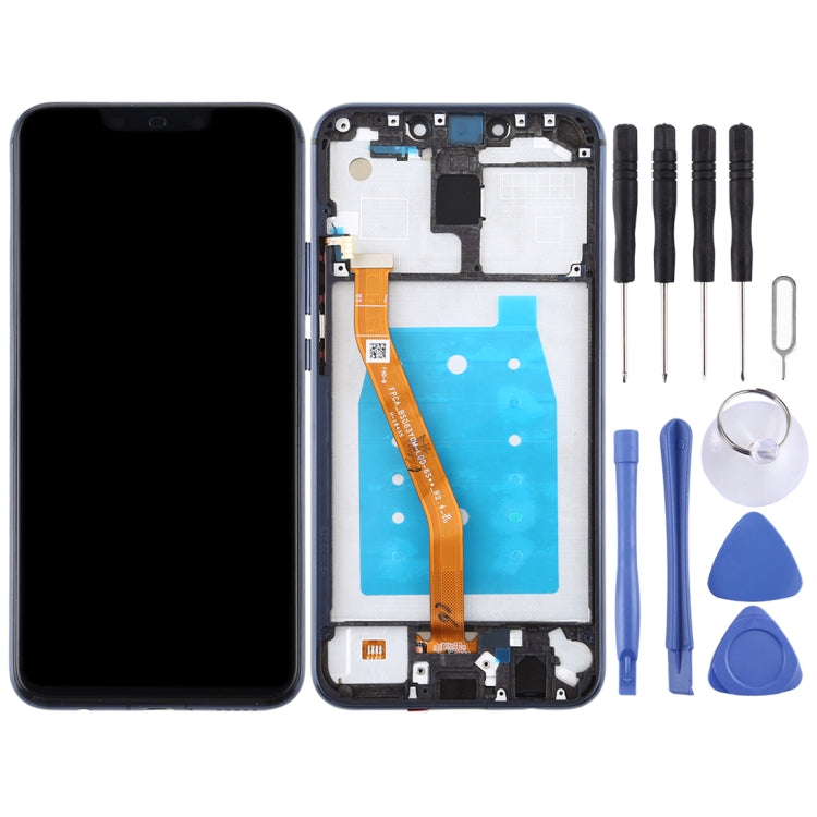 OEM LCD Screen for Huawei Mate 20 Lite / Maimang 7 Digitizer Full Assembly with Frame (Blue) - free shipping - PMC TechLife - Order now!
