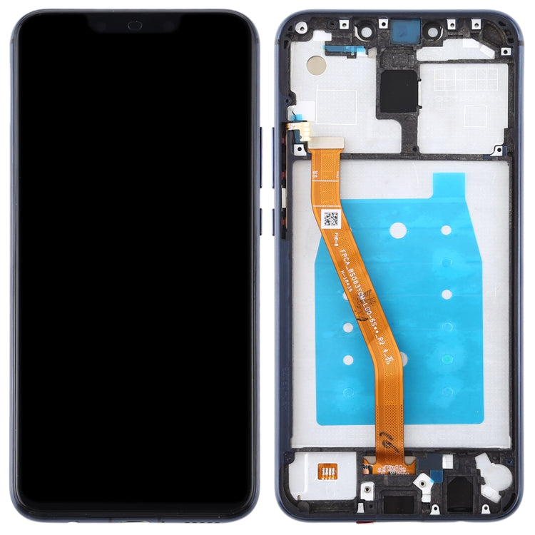 OEM LCD Screen for Huawei Mate 20 Lite / Maimang 7 Digitizer Full Assembly with Frame (Blue) - free shipping - PMC TechLife - Order now!