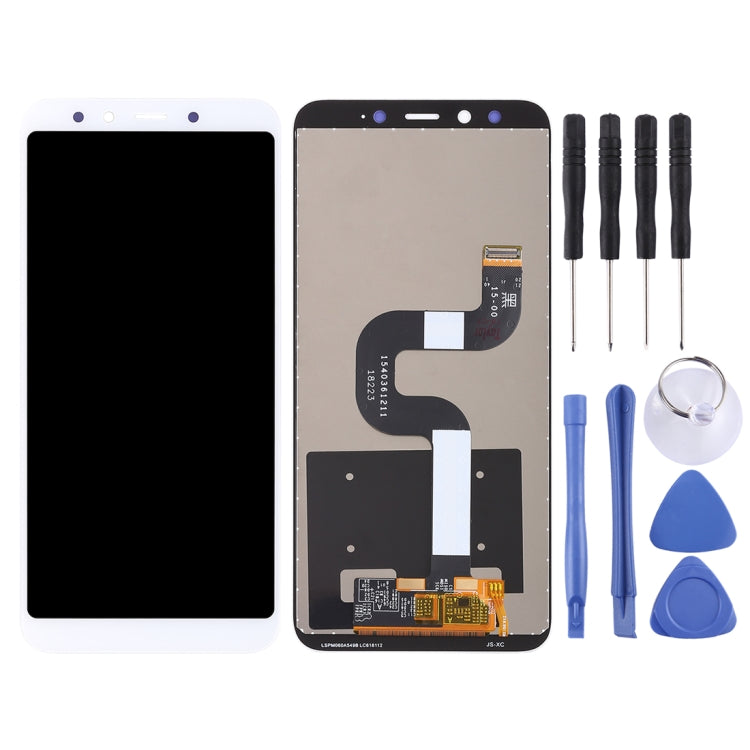 TFT LCD Screen for Xiaomi Mi 6X / A2 with Digitizer Full Assembly(White) - free shipping - PMC TechLife - Order now!