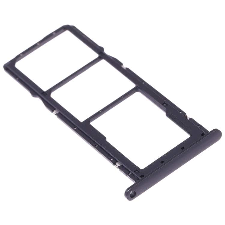 SIM Card Tray + SIM Card Tray + Micro SD Card Tray for Huawei Y7 (2019) / Y7 Pro (2019) / Y7 Prime (2019) (Black) - Card Socket by PMC TechLife | Online Shopping South Africa | PMC TechLife | Buy Now Pay Later Mobicred