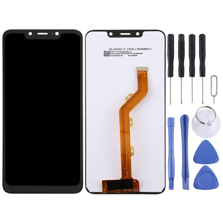 TFT LCD Screen for Infinix Hot 7 X624 with Digitizer Full Assembly (Black) - free shipping - PMC TechLife - Order now!