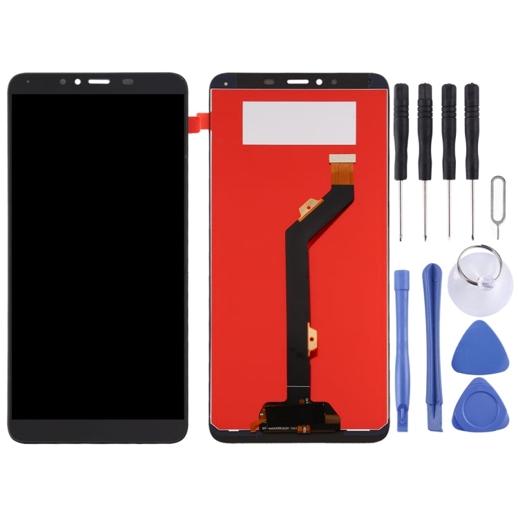 TFT LCD Screen for Tecno Spark 2 KA7 with Digitizer Full Assembly (Black) - free shipping - PMC TechLife - Order now!