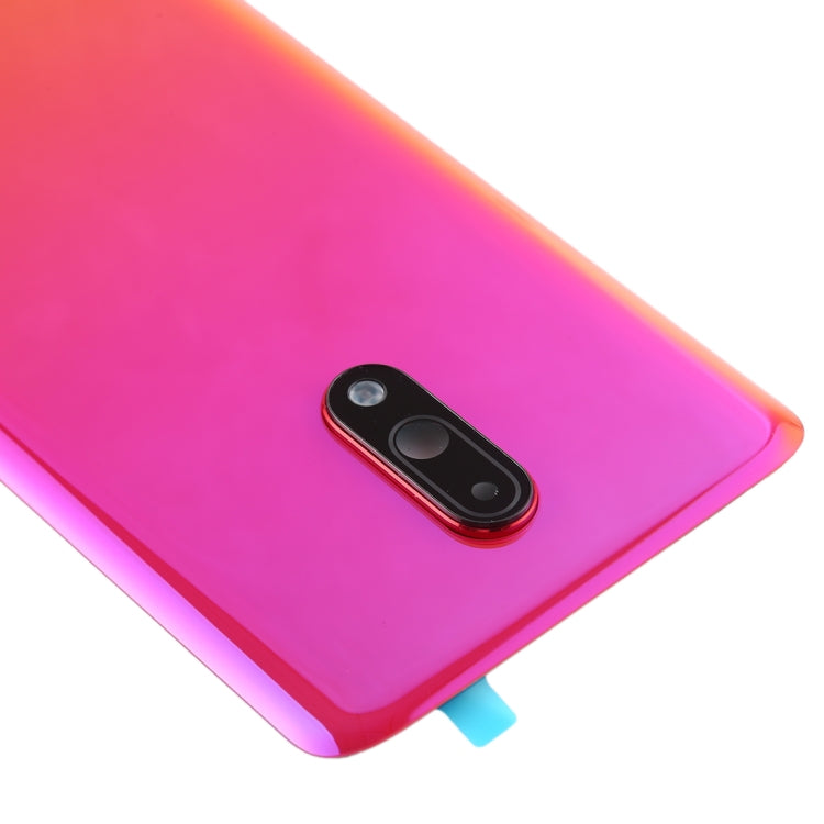For OnePlus 7 Original Battery Back Cover with Camera Lens Cover (Red) - Back Cover by PMC TechLife | Online Shopping South Africa | PMC TechLife