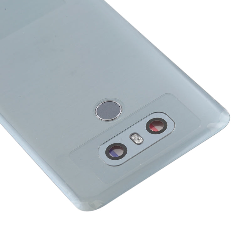 Battery Back Cover with Camera Lens & Fingerprint Sensor for LG G6 / H870 / H870DS / H872 / LS993 / VS998 / US997(Grey) - For LG by PMC TechLife | Online Shopping South Africa | PMC TechLife