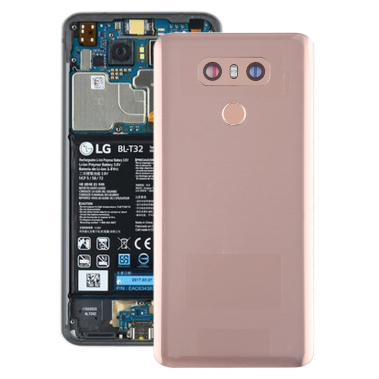 Battery Back Cover with Camera Lens & Fingerprint Sensor for LG G6 / H870 / H870DS / H872 / LS993 / VS998 / US997(Gold) - For LG by PMC TechLife | Online Shopping South Africa | PMC TechLife