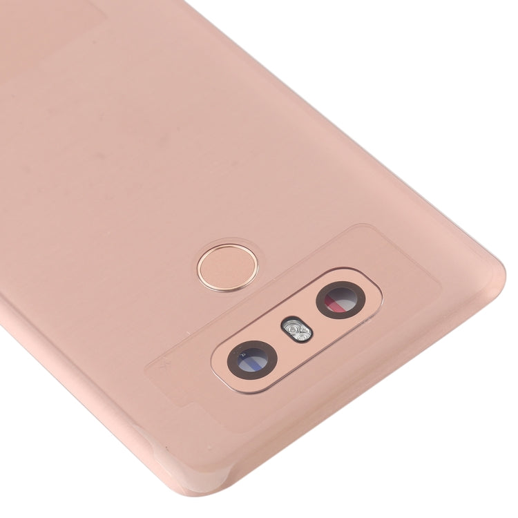 Battery Back Cover with Camera Lens & Fingerprint Sensor for LG G6 / H870 / H870DS / H872 / LS993 / VS998 / US997(Gold) - For LG by PMC TechLife | Online Shopping South Africa | PMC TechLife