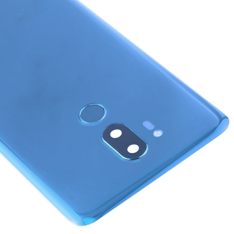 Battery Back Cover with Camera Lens & Fingerprint Sensor for LG G7 ThinQ / G710 / G710EM / G710PM / G710VMP(Blue) - For LG by PMC TechLife | Online Shopping South Africa | PMC TechLife
