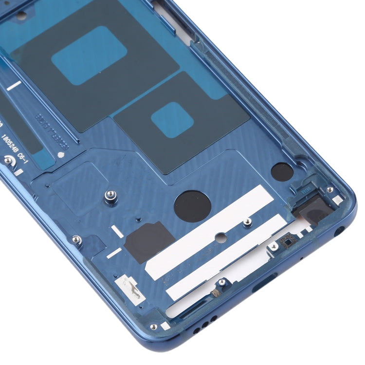 Front Housing LCD Frame Bezel Plate for LG G7 ThinQ / G710 (Blue) - For LG by PMC TechLife | Online Shopping South Africa | PMC TechLife