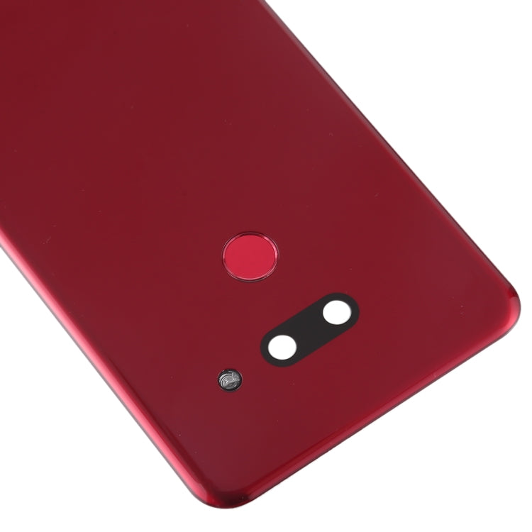 Battery Back Cover with Camera Lens & Fingerprint Sensor for LG G8 ThinQ / LMG820QM7 LM-G820UMB LMG820UM1 (US Version)(Red) - For LG by PMC TechLife | Online Shopping South Africa | PMC TechLife