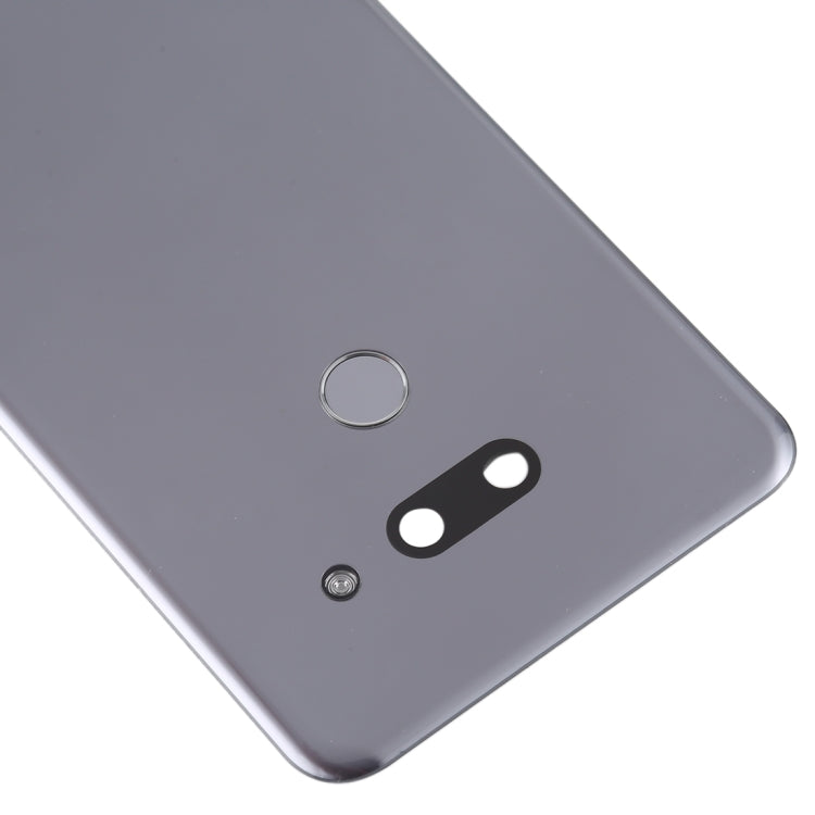 Battery Back Cover with Camera Lens & Fingerprint Sensor for LG G8 ThinQ / LMG820QM7 LM-G820UMB LMG820UM1 (US Version)(Silver) - For LG by PMC TechLife | Online Shopping South Africa | PMC TechLife