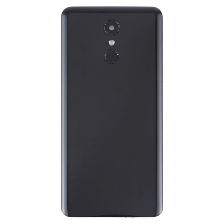 Battery Back Cover with Camera Lens & Fingerprint Sensor for LG Stylo 4 / Q710 / Q710MS / Q710CS / L713DL(Black) - For LG by PMC TechLife | Online Shopping South Africa | PMC TechLife