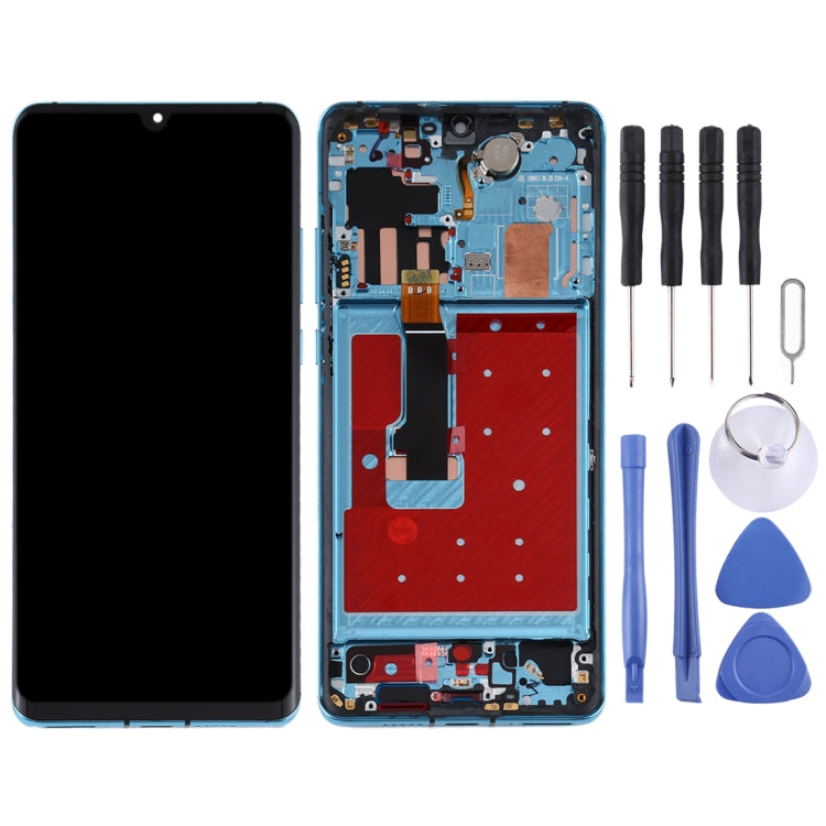 Original OLED LCD Screen for Huawei P30 Pro Digitizer Full Assembly with Frame(Twilight) - free shipping - PMC TechLife - Order now!