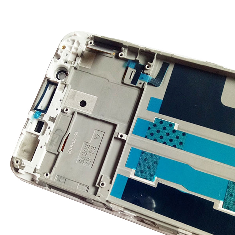 For OPPO R9s LCD Screen (TFT) + Touch Panel with Frame(White) - free shipping - PMC TechLife - Order now!