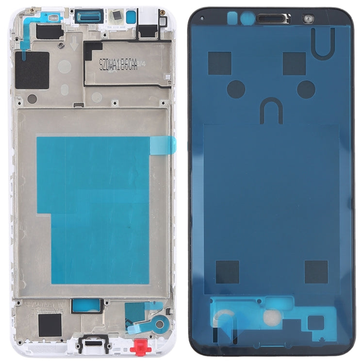 Front Housing LCD Frame Bezel for Huawei Y6 (2018)(White) - free shipping - PMC TechLife - Order now!