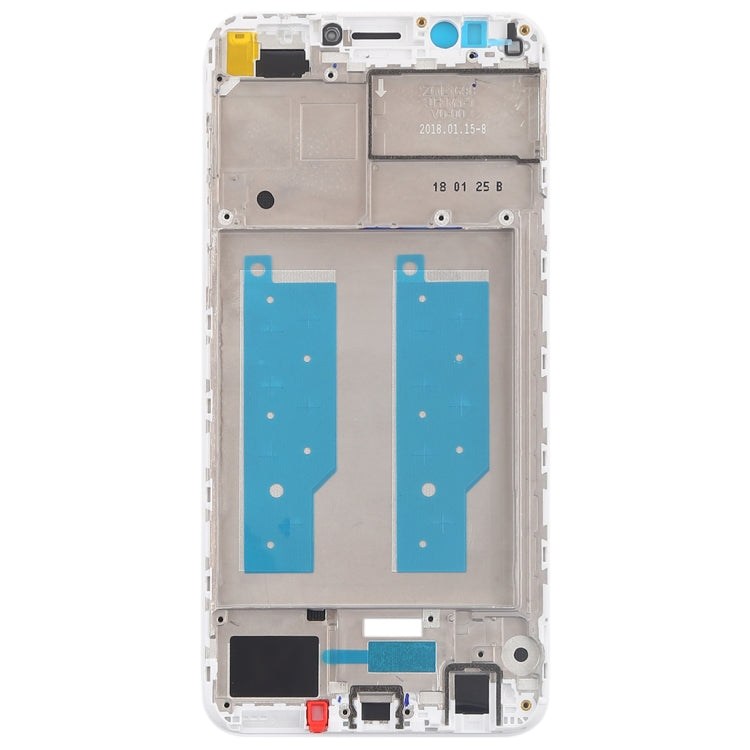 Front Housing LCD Frame Bezel for Huawei Y7 (2018)(White) - Full Housing Cover by PMC TechLife | Online Shopping South Africa | PMC TechLife