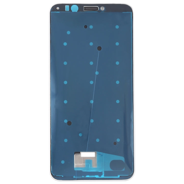 Front Housing LCD Frame Bezel for Huawei Y7 (2018)(White) - Full Housing Cover by PMC TechLife | Online Shopping South Africa | PMC TechLife
