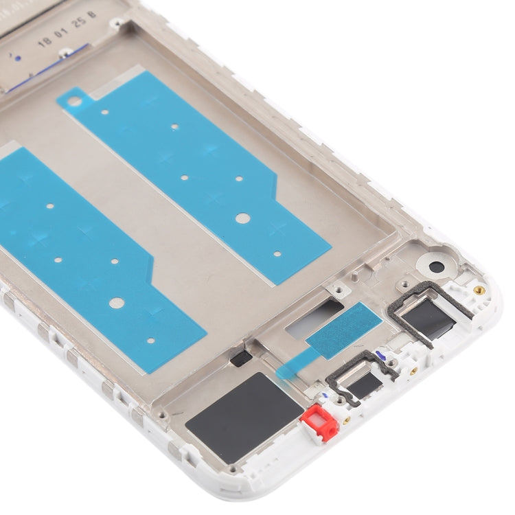 Front Housing LCD Frame Bezel for Huawei Y7 (2018)(White) - Full Housing Cover by PMC TechLife | Online Shopping South Africa | PMC TechLife