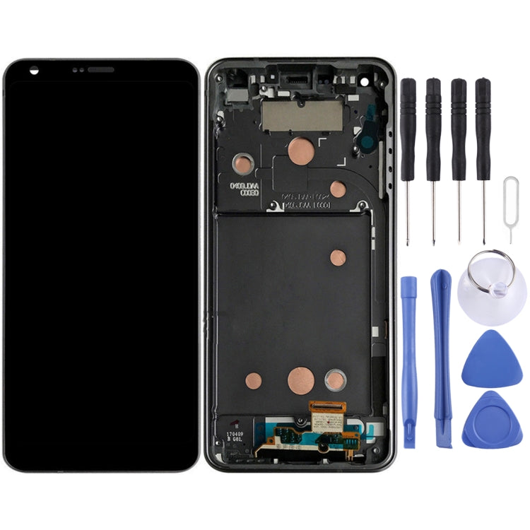 Original LCD Screen for LG G6 / H870 / H870DS / H872 / LS993 / VS998 / US997 Digitizer Full Assembly with Frame (Black) - free shipping - PMC TechLife - Order now!