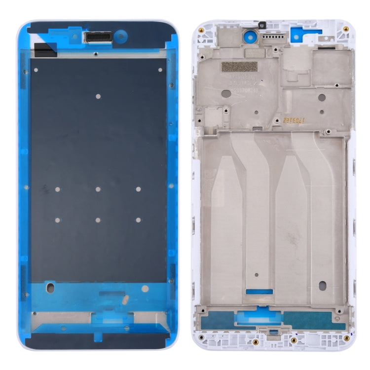 For Xiaomi Redmi 5A Front Housing LCD Frame Bezel(White) - Frame Bezel Plate by PMC TechLife | Online Shopping South Africa | PMC TechLife