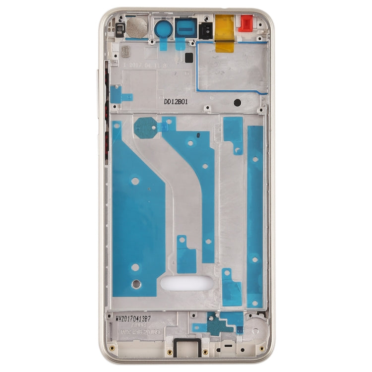 Middle Frame Bezel Plate with Side Keys for Huawei Honor 8 Lite(Gold) - Full Housing Cover by PMC TechLife | Online Shopping South Africa | PMC TechLife