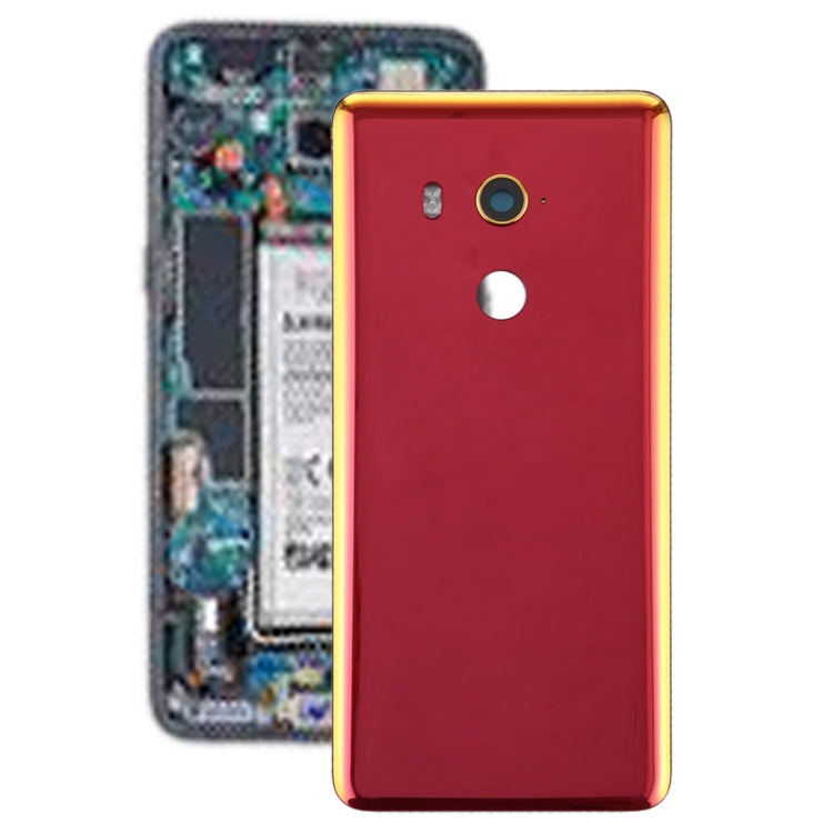 Battery Back Cover with Camera Lens for HTC U11 Eyes(Red) - Back Cover by PMC TechLife | Online Shopping South Africa | PMC TechLife