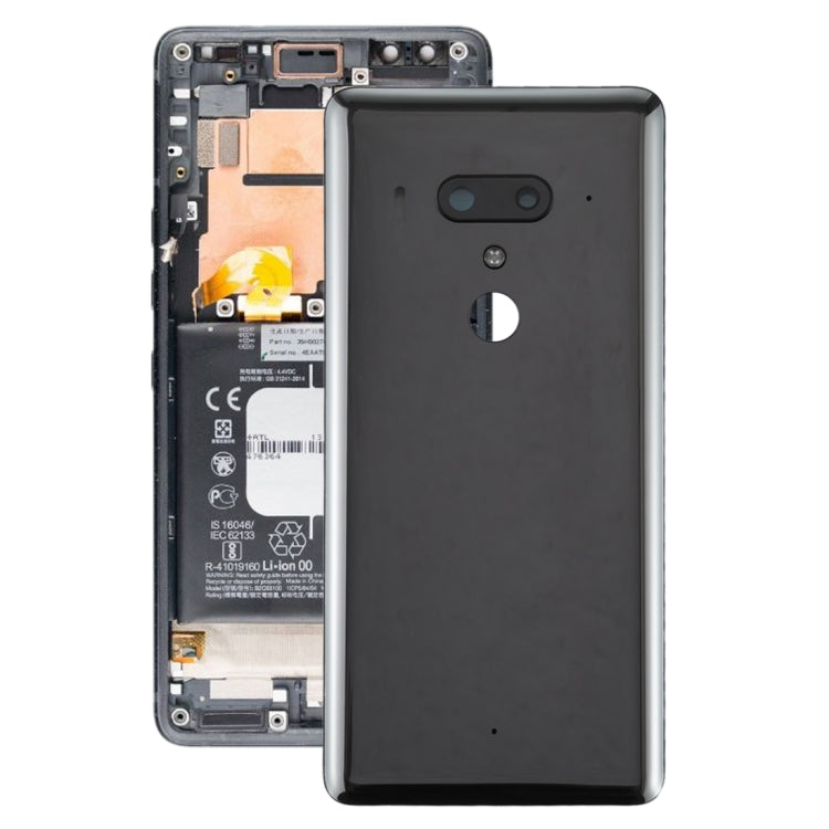 Battery Back Cover with Camera Lens for HTC U12+(Black) - Back Cover by PMC TechLife | Online Shopping South Africa | PMC TechLife