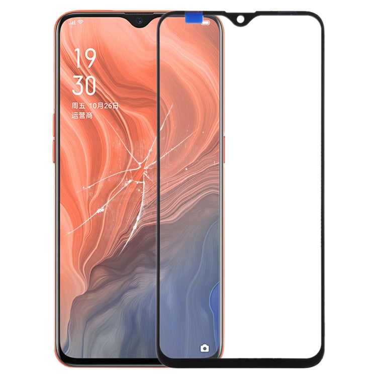 For OPPO Reno Z Front Screen Outer Glass Lens (Black) - free shipping - PMC TechLife - Order now!
