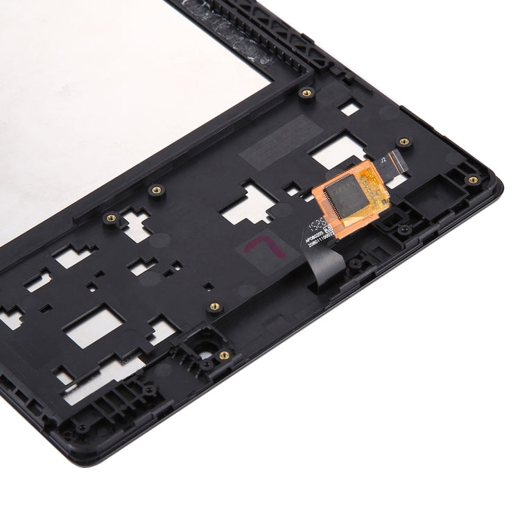 OEM LCD Screen for Lenovo A8-50 Tablet with Digitizer Full Assembly with Frame (Black) - free shipping - PMC TechLife - Order now!