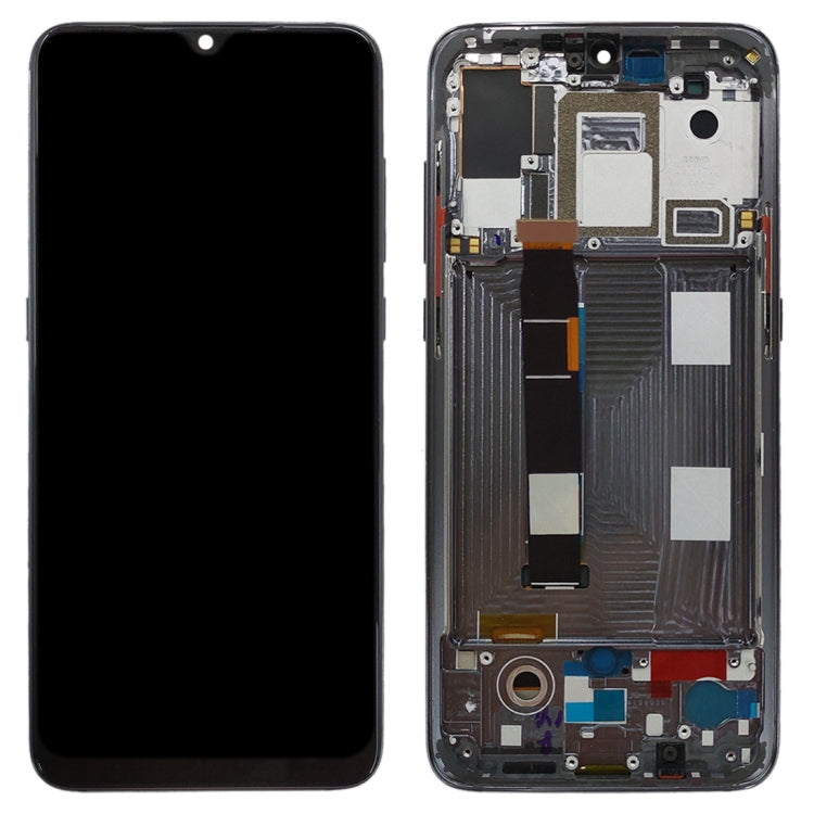 OLED LCD Screen for Xiaomi Mi 9 Digitizer Full Assembly with Frame(Black) - free shipping - PMC TechLife - Order now!