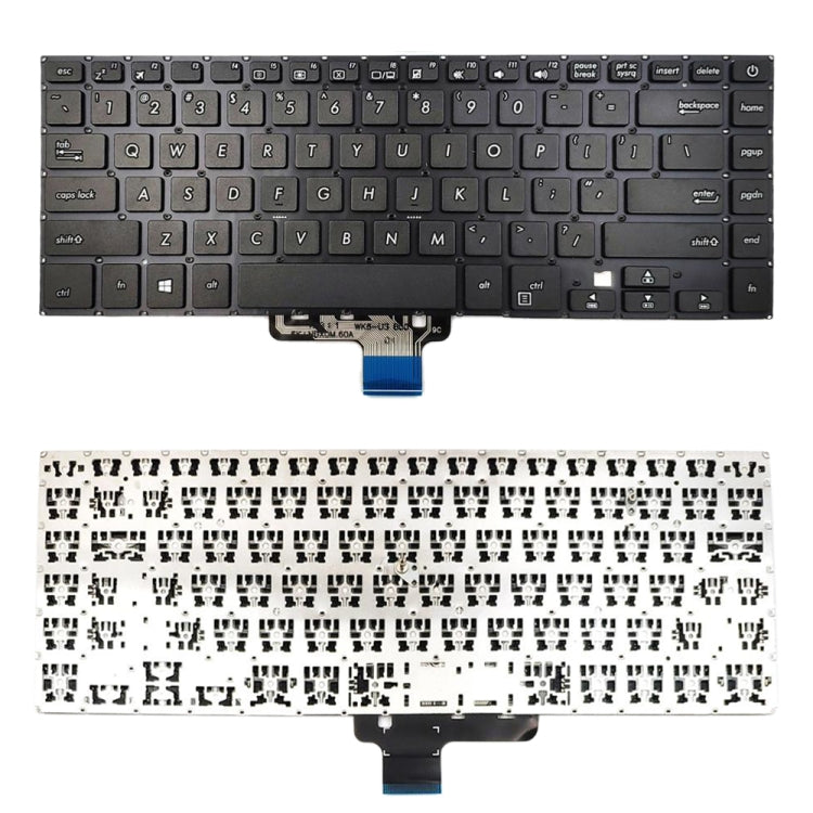 US Version Keyboard for Asus VivoBook S15 S510 S510U S510UA S510UA-DS51 S510UA-DS71 S510UA-RB31 S510UA-RS31 - Replacement Keyboards by PMC TechLife | Online Shopping South Africa | PMC TechLife