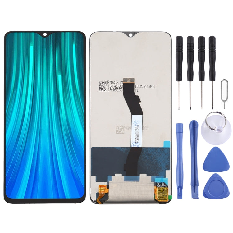 TFT LCD Screen for Xiaomi Redmi Note 8 Pro with Digitizer Full Assembly(Black) - free shipping - PMC TechLife - Order now!
