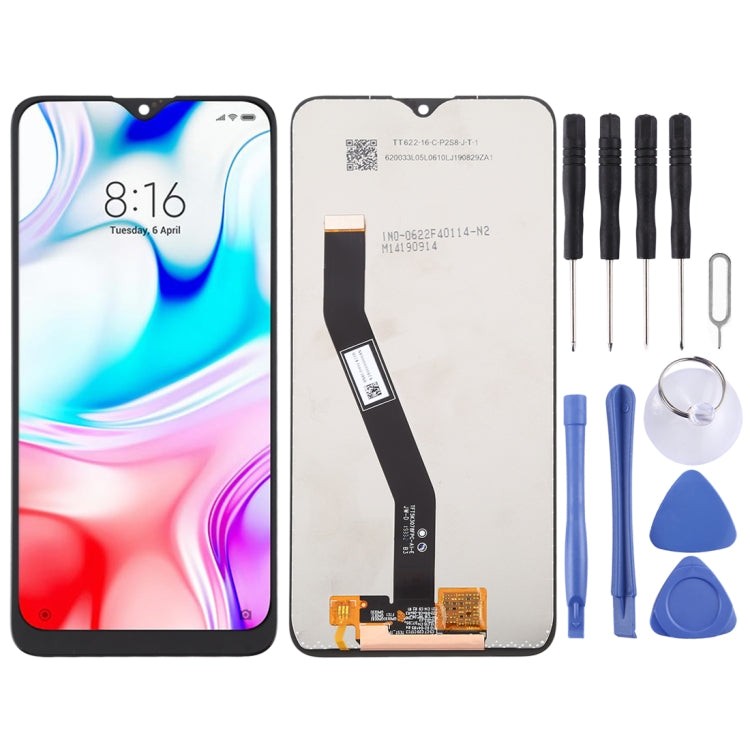 TFT LCD Screen for Xiaomi Redmi Note 8 / 8A / 8A Dual / 8A Pro with Digitizer Full Assembly(Black) - free shipping - PMC TechLife - Order now!