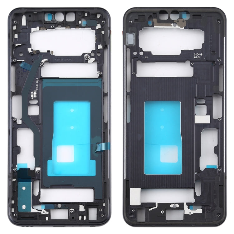Front Housing LCD Frame Bezel Plate for LG G8 ThinQ (Black) - For LG by PMC TechLife | Online Shopping South Africa | PMC TechLife