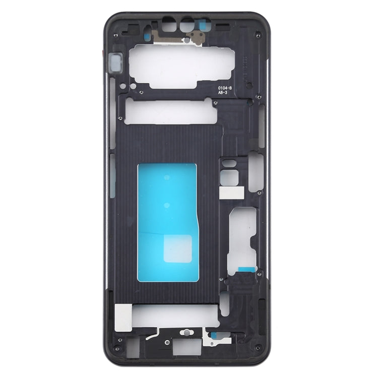 Front Housing LCD Frame Bezel Plate for LG G8 ThinQ (Black) - For LG by PMC TechLife | Online Shopping South Africa | PMC TechLife