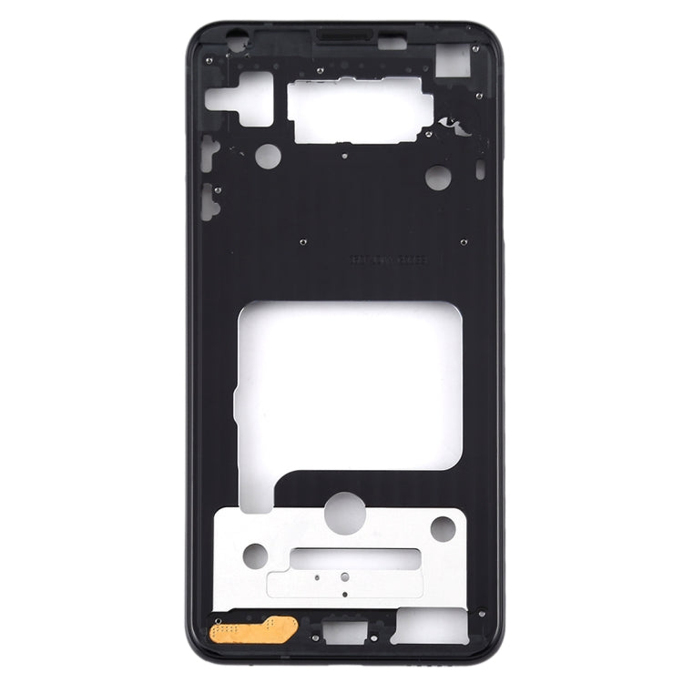 Front Housing LCD Frame Bezel Plate for LG V35 ThinQ (Black) - For LG by PMC TechLife | Online Shopping South Africa | PMC TechLife
