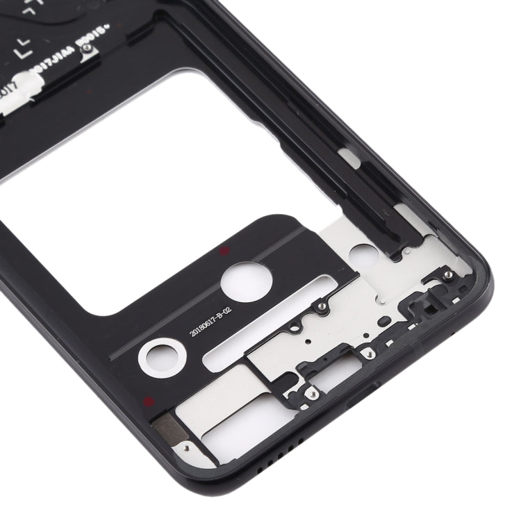 Front Housing LCD Frame Bezel Plate for LG V35 ThinQ (Black) - For LG by PMC TechLife | Online Shopping South Africa | PMC TechLife