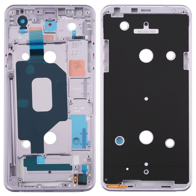 Front Housing LCD Frame Bezel Plate for LG Q Stylo 4 Q710 Q710MS Q710CS (Purple) - For LG by PMC TechLife | Online Shopping South Africa | PMC TechLife