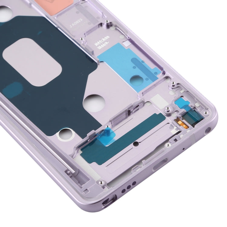 Front Housing LCD Frame Bezel Plate for LG Q Stylo 4 Q710 Q710MS Q710CS (Purple) - For LG by PMC TechLife | Online Shopping South Africa | PMC TechLife