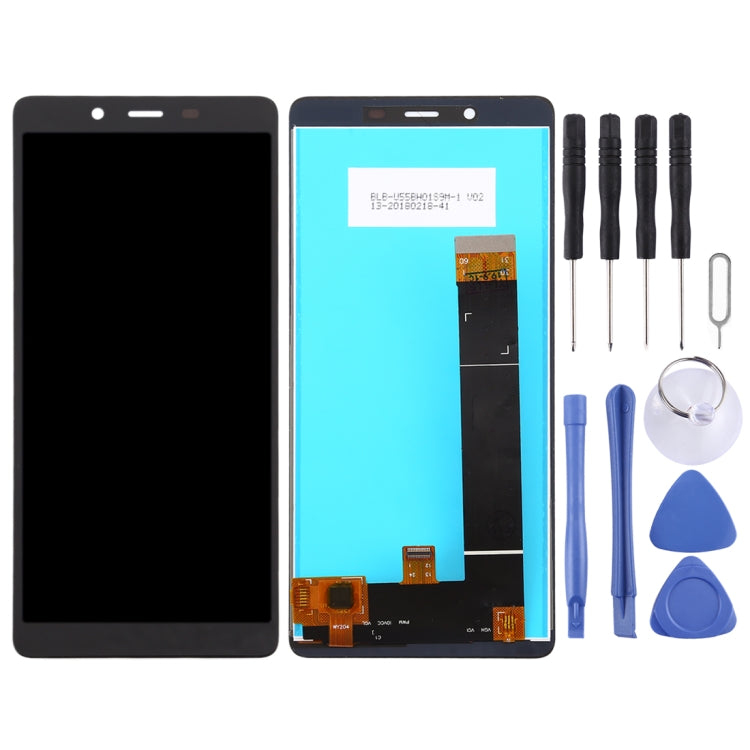 TFT LCD Screen for Nokia 1 Plus with Digitizer Full Assembly (Black) - free shipping - PMC TechLife - Order now!