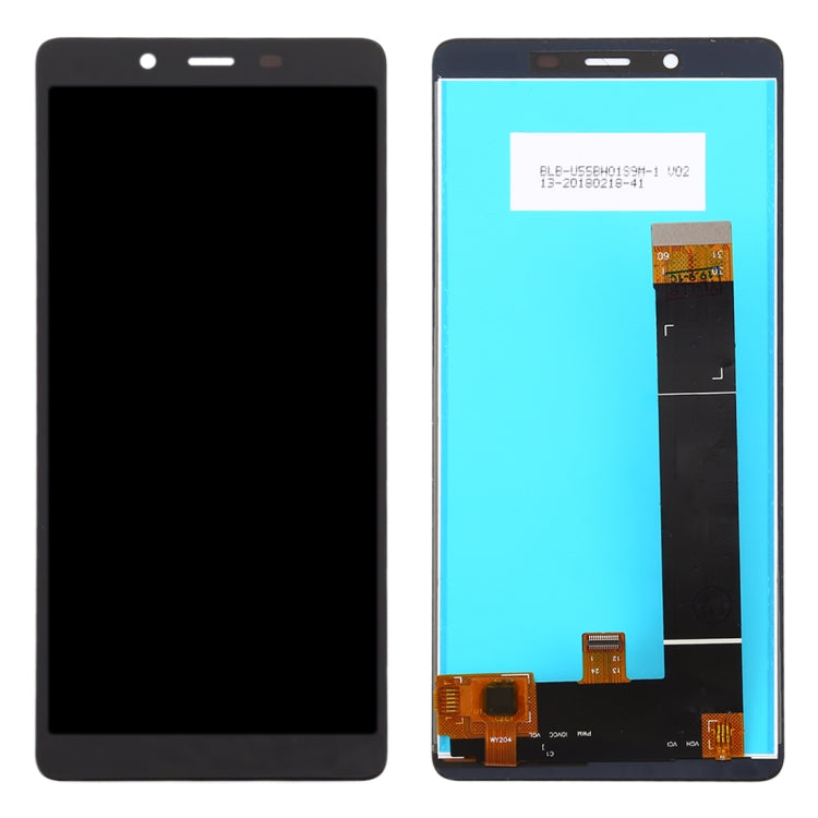 TFT LCD Screen for Nokia 1 Plus with Digitizer Full Assembly (Black) - free shipping - PMC TechLife - Order now!
