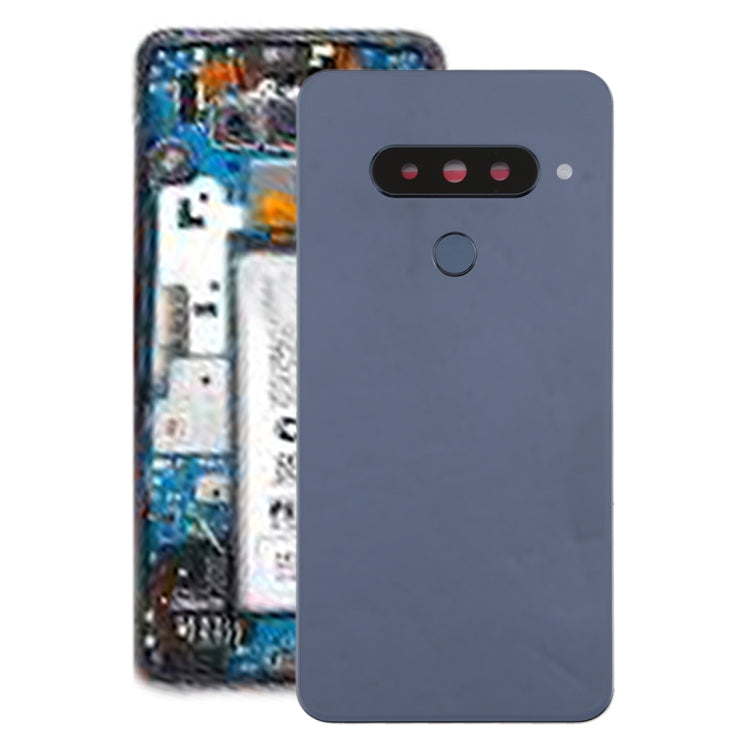Battery Back Cover with Camera Lens & Fingerprint Sensor for LG G8s ThinQ(Silver) - For LG by PMC TechLife | Online Shopping South Africa | PMC TechLife