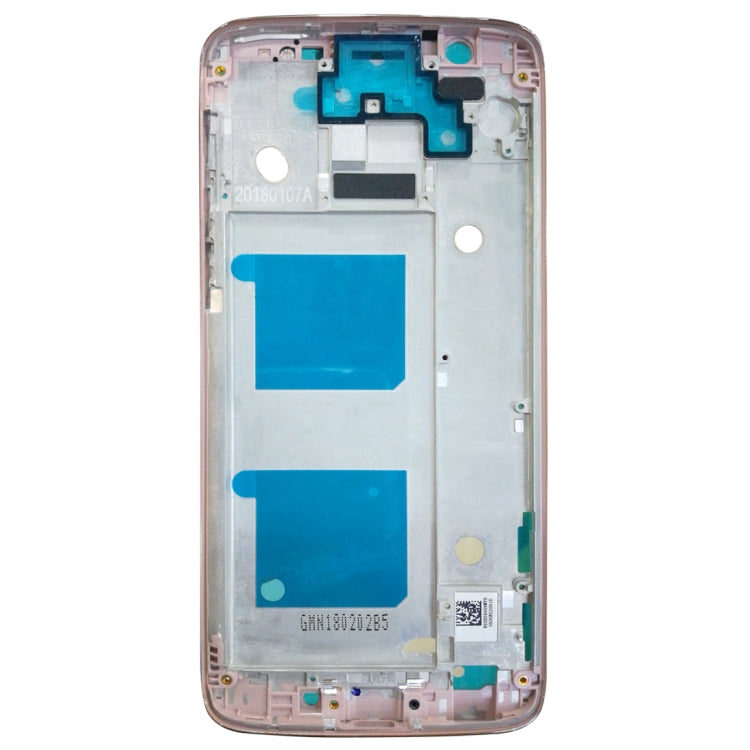 Front Housing LCD Frame Bezel for Motorola Moto G6 (Rose Gold) - Frame Bezel Plate by PMC TechLife | Online Shopping South Africa | PMC TechLife