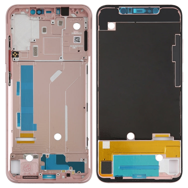 Middle Frame Bezel with Side Keys for Xiaomi Mi 8 (Rose Gold) - Frame Bezel Plate by PMC TechLife | Online Shopping South Africa | PMC TechLife
