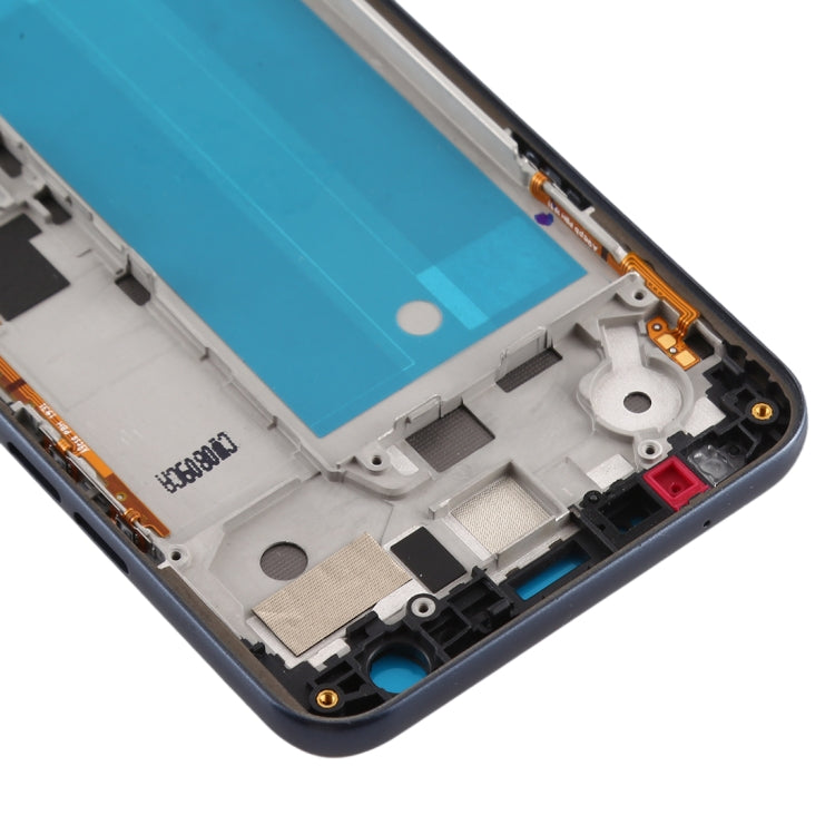 Front Housing LCD Frame Bezel Plate for LG K40 / K12+ K12 Plus / X4 2019 X420EM X420BMW X420EMW X420HM X420 X420N (Single SIM Version)(Black) - For LG by PMC TechLife | Online Shopping South Africa | PMC TechLife