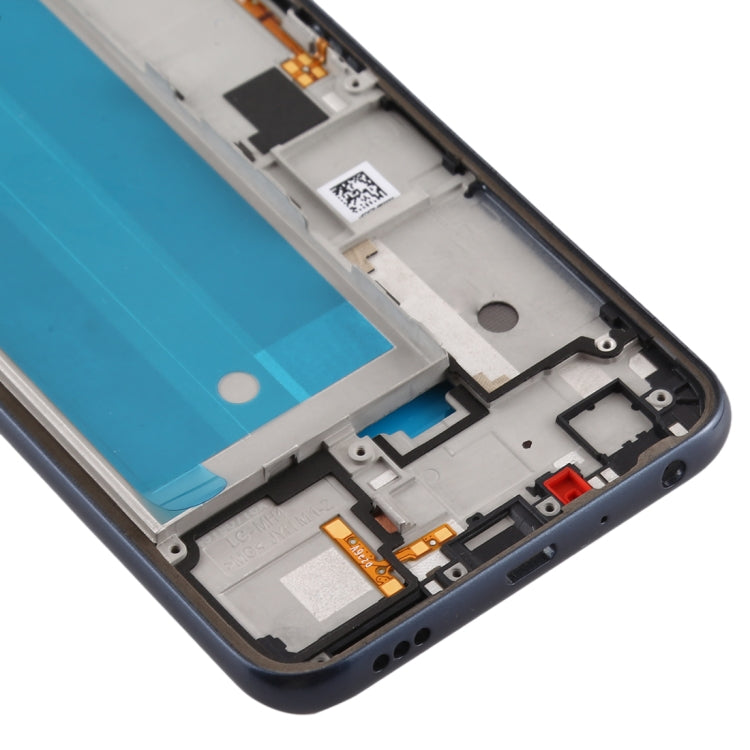Front Housing LCD Frame Bezel Plate for LG K40 / K12+ K12 Plus / X4 2019 X420EM X420BMW X420EMW X420HM X420 X420N (Single SIM Version)(Black) - For LG by PMC TechLife | Online Shopping South Africa | PMC TechLife