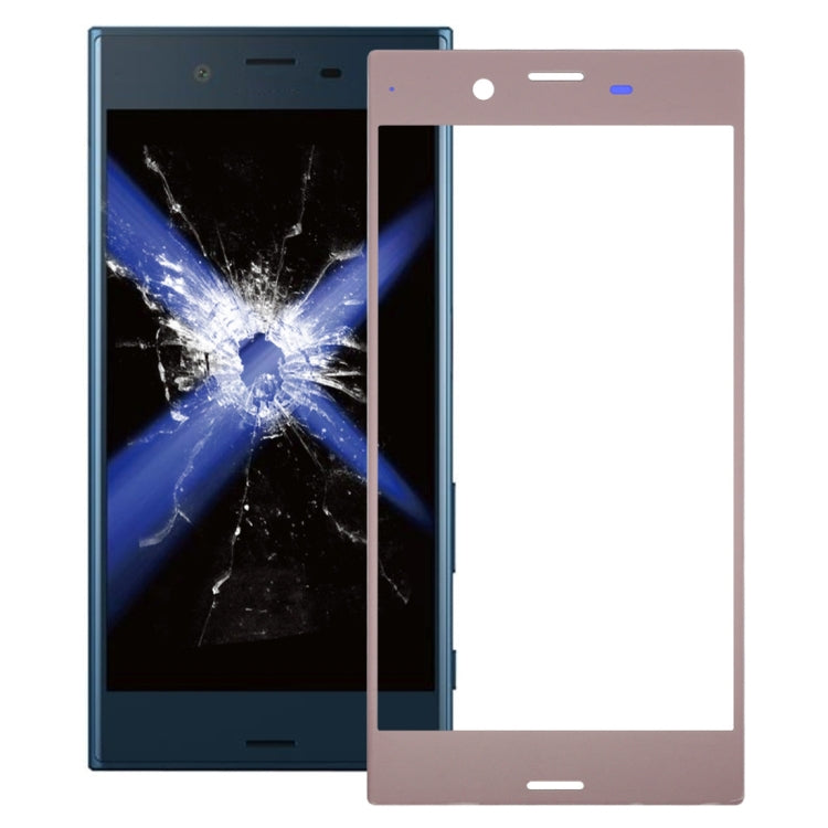 Front Screen Outer Glass Lens for Sony Xperia XZ(Rose Gold) - free shipping - PMC TechLife - Order now!